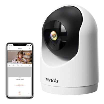 Tenda 2K WiFi Indoor Security Camera with Night Vision
