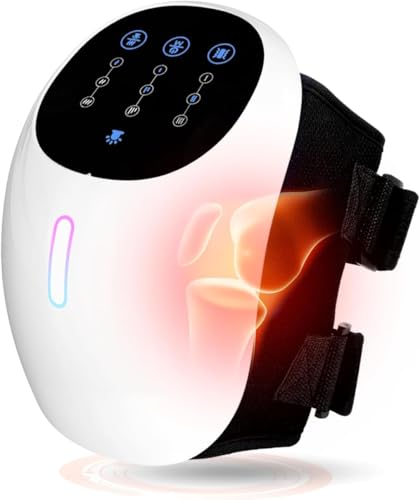 Cordless Heated Vibration Knee Massager