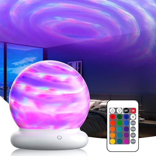 Rechargeable LED Aurora Night Light Projector
