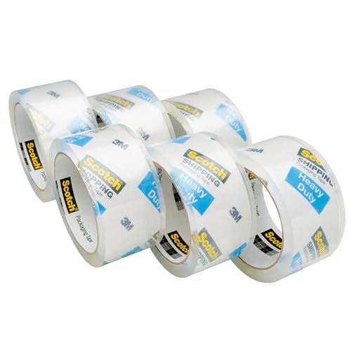 Scotch Heavy Duty Shipping Packing Tape Rolls