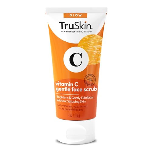 4 oz Vitamin C Face Scrub Exfoliator Brightening