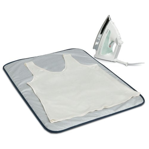 Household Essentials 129 Portable Ironing Blanket Mat-Heat Resistant-Grey, 1Pack