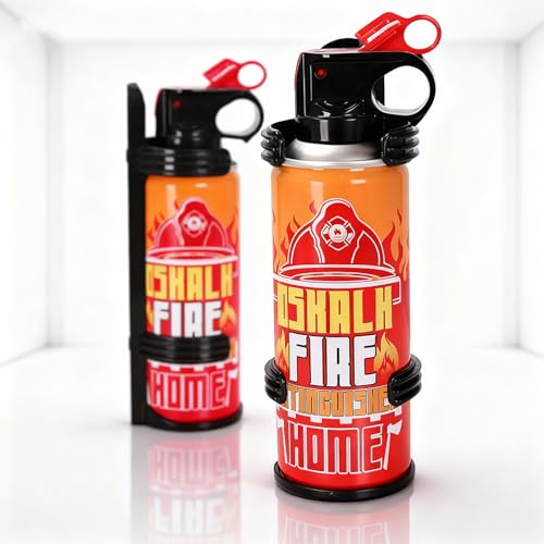 2 Pack Mini Portable Car Fire Extinguishers Kit