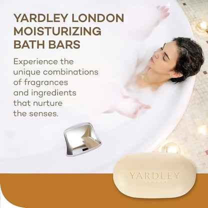 4 Pack Yardley Oatmeal Almond Bar Soap