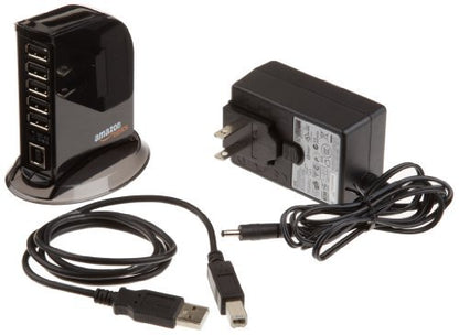 7-Port USB 2.0 Hub with Power Adapter