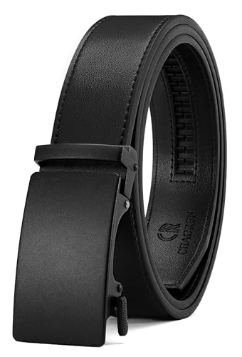 CHAOREN Leather Ratchet Belt Adjustable Dress Belt