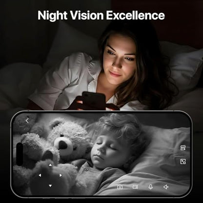 Tenda 2K WiFi Indoor Security Camera with Night Vision