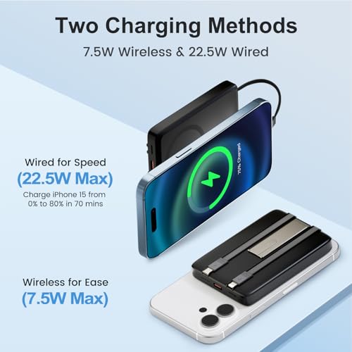 10000mAh Mag-Safe Portable Charger by VOL2GO