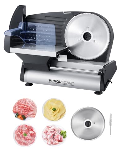 Electric Meat Slicer 7.5 Inch Adjustable Deli Machine