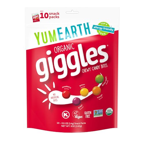10 Pack YumEarth Organic Allergy Friendly Chewy Candy (OK)