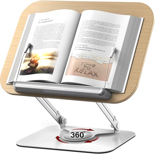 Adjustable Rotating Book Stand Reading Holder