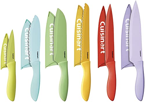 12 Piece Cuisinart Kitchen Knife Set with Guards