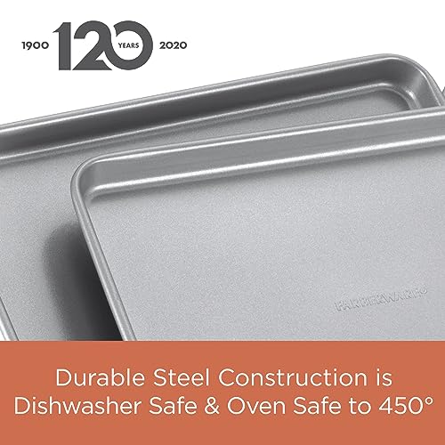 Farberware Nonstick Toaster Oven Pan Set, 4-Piece