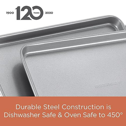 Farberware Nonstick Toaster Oven Pan Set, 4-Piece