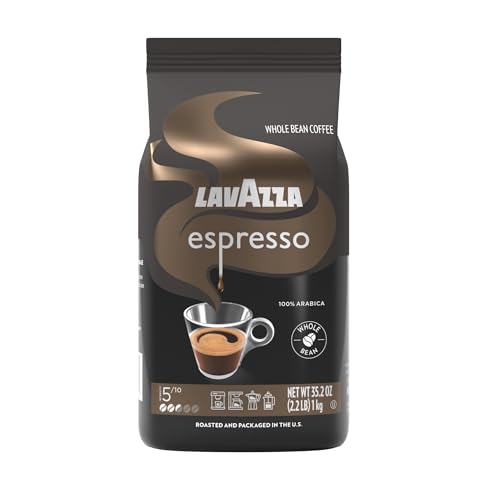 Lavazza Medium Roast Espresso Whole Bean Coffee 2.2 lb