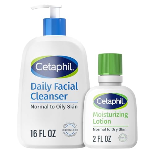 Cetaphil Daily Facial Cleanser and Moisturizing Lotion Set