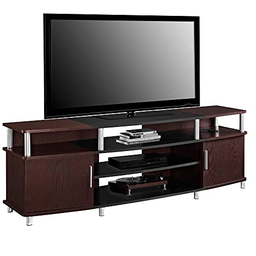 Ameriwood Home Carson TV Stand for TVs up to 70", Cherry