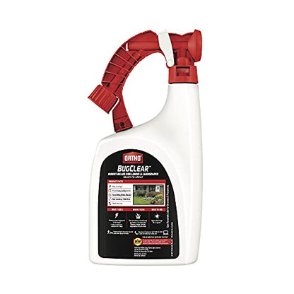 Ortho BugClear Insect Killer for Lawns & Landscapes Ready to Spray - Kills Periodical Cicadas, Ants, Spiders, Fleas, Ticks & More, Outdoor Bug Spray for up to 6 Month Insect Control, 32 oz.