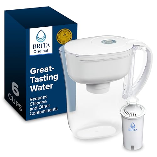 6-Cup Water Filter Pitcher with 1 Filter