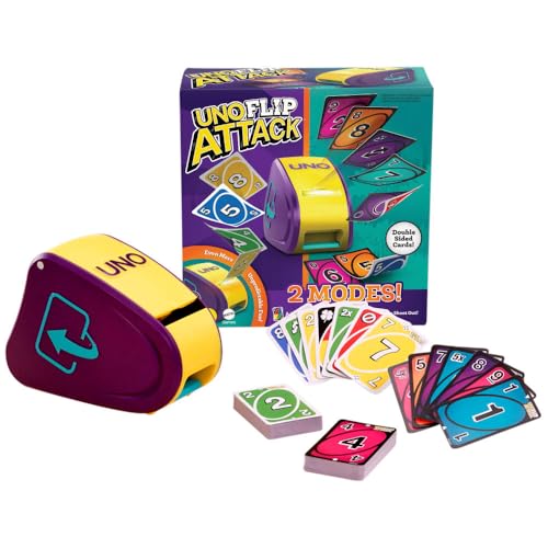 Mattel Games UNO Flip Attack Card Game