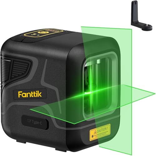 Fanttik Rechargeable Self-Leveling Cross Line Laser Level