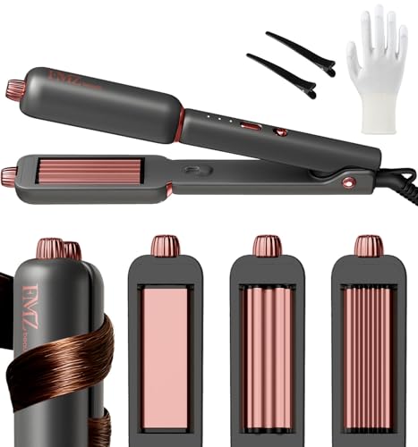 4 in 1 Hair Straightener Curler and Crimper