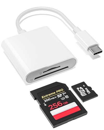 USB-C SD Card Reader Dual Slot Adapter