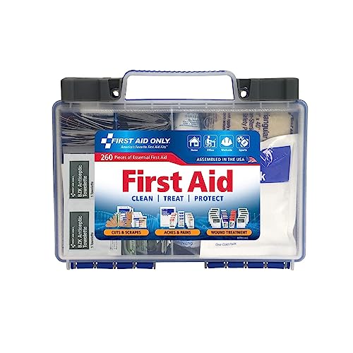260 Piece First Aid Only Workplace First Aid Kit