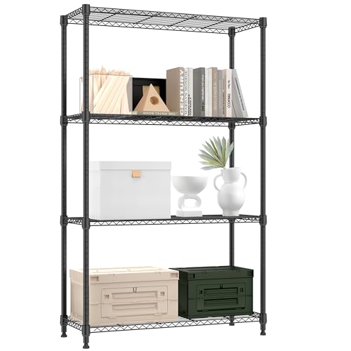 1000 lb Heavy Duty 4-Tier Metal Storage Shelf