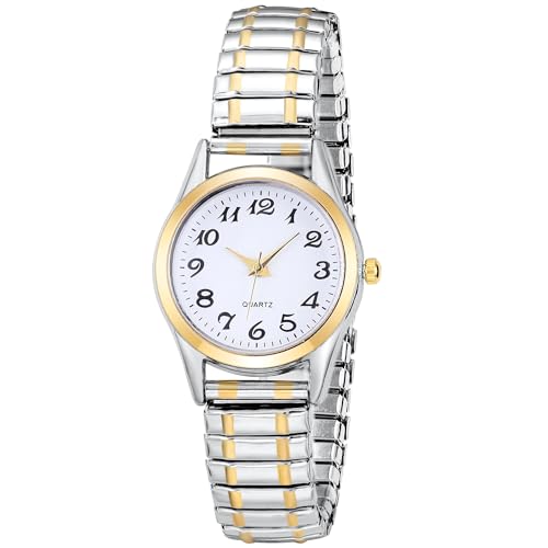 Easy Reader Women’s Ultra Thin Stretch Band Watch