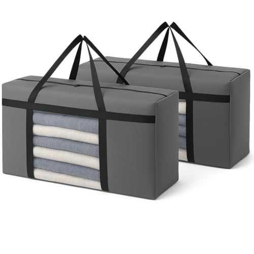 2 Pack Extra Large Moving Storage Bags 90L