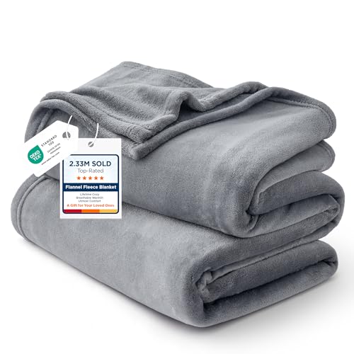 Bedsure Lightweight Fleece Queen Bed Blanket