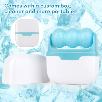 Fronnor Ice Roller for Face,Eyes,Women Gifts Idea,Therapeutic Cooling to Tighten Brighten Complexion and Reduce Wrinkles,Massager Under Eye Puffiness,Migraine and Pain Relidf