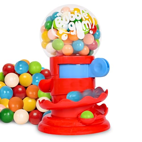 Toymendous Kids Gumball Machine Candy Dispenser Piggy Bank