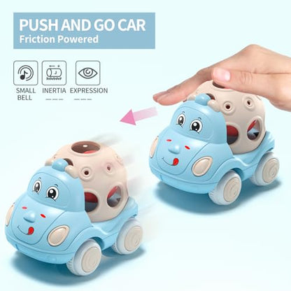 Push and Go Toy Cars for Toddlers 1-3