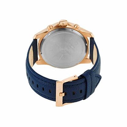 Armani Exchange Men's Chronograph Leather Watch