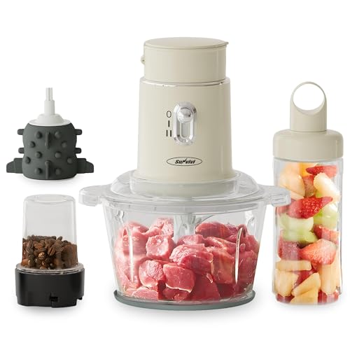 250W Electric Food Chopper and Grinder Combo