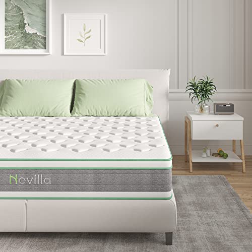 12 Inch Twin Hybrid Mattress with Gel Memory Foam