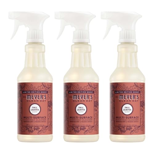 3 Pack Mrs. MEYER'S Fall Leaves Multi-Surface Cleaner