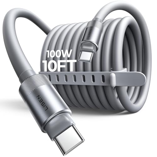 10FT USB C to USB C 100W Fast Charging Cable