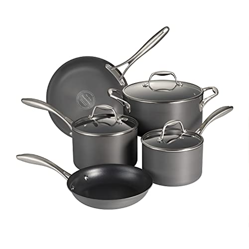 Tramontina Hard Anodized Nonstick 8-Piece Cookware Set