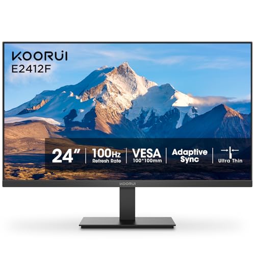 24 Inch Full HD 100Hz Computer Monitor VA Display