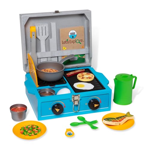 Melissa & Doug Camp Stove Play Set - 24 Pieces