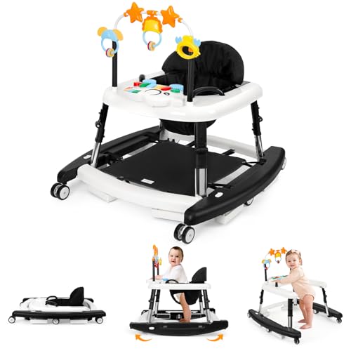 5-in-1 Baby Walker and Bouncer with Lights