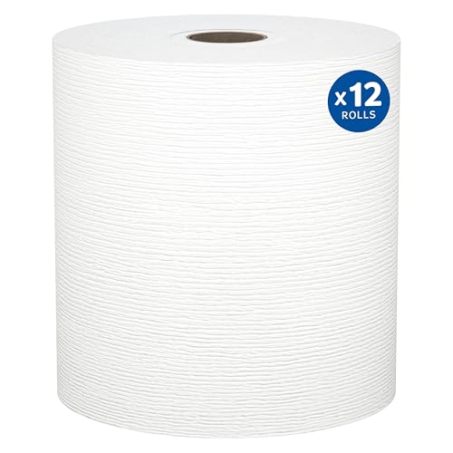 12 Roll Kleenex Hard Roll Paper Towels