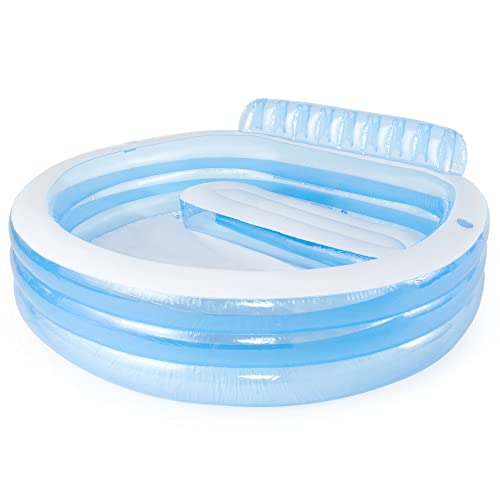 Intex Family Lounge Inflatable Pool with Bench