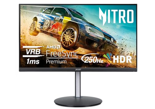 Acer 24.5-Inch 1080p 250Hz Gaming Monitor