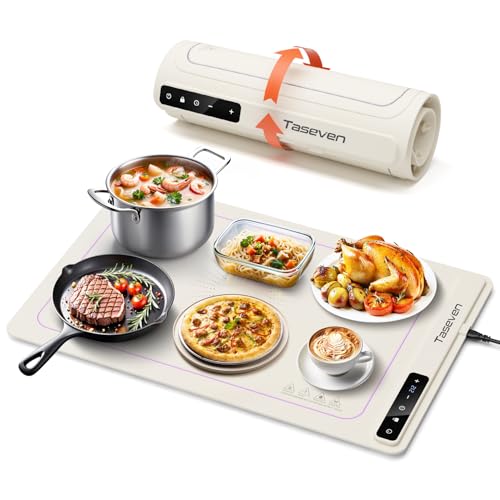 Taseven Adjustable Temperature Electric Food Warming Mat