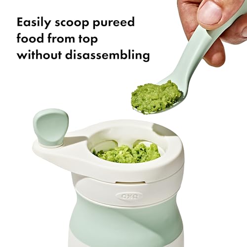 OXO Tot Mash Maker Baby Food Mill - Opal