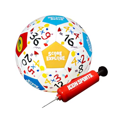 Crayola Multiplication Size 3 Kids Soccer Ball